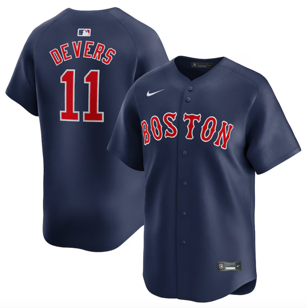 MLB Boston Red Sox Jersey Blue Fan