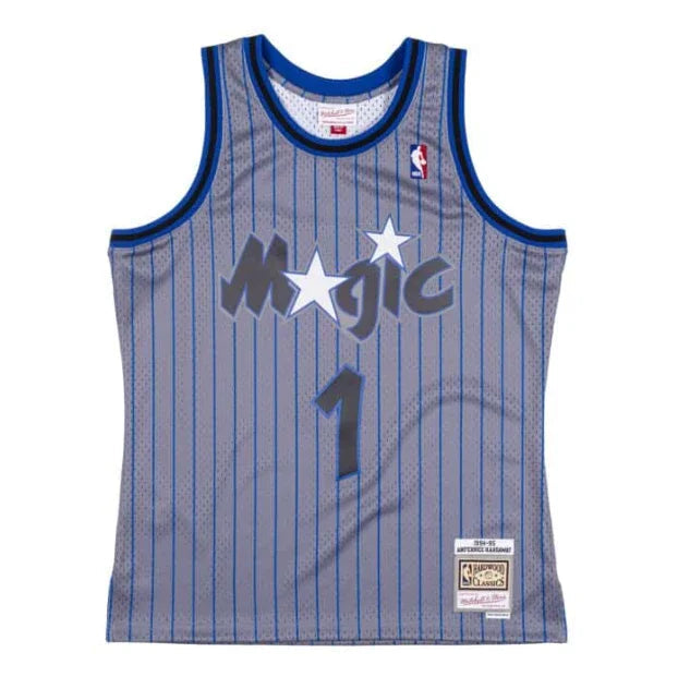 Jersey Swingman Orlando Magic Mitchell & Ness Gray Hardwood Classics 1994/95