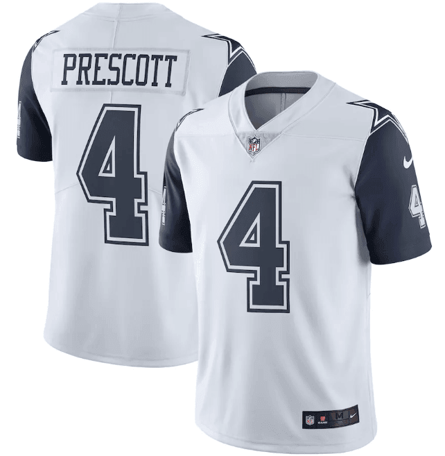 NFL Dallas Cowboys Vapor Limited Jersey White/Blue