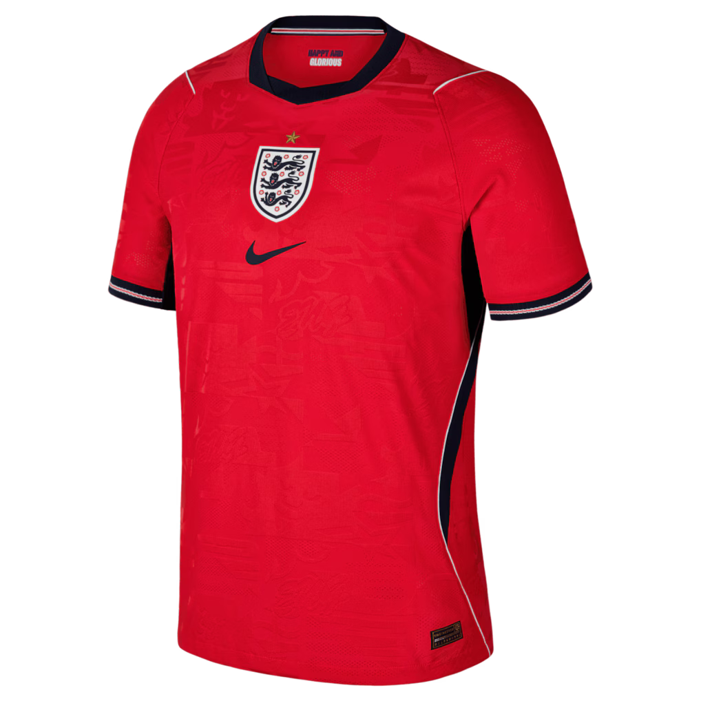 Jersey National Team England 2026 Player Men's - Red