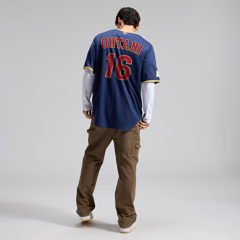 Jersey Beisebol Japan WBC 2026 Blue
