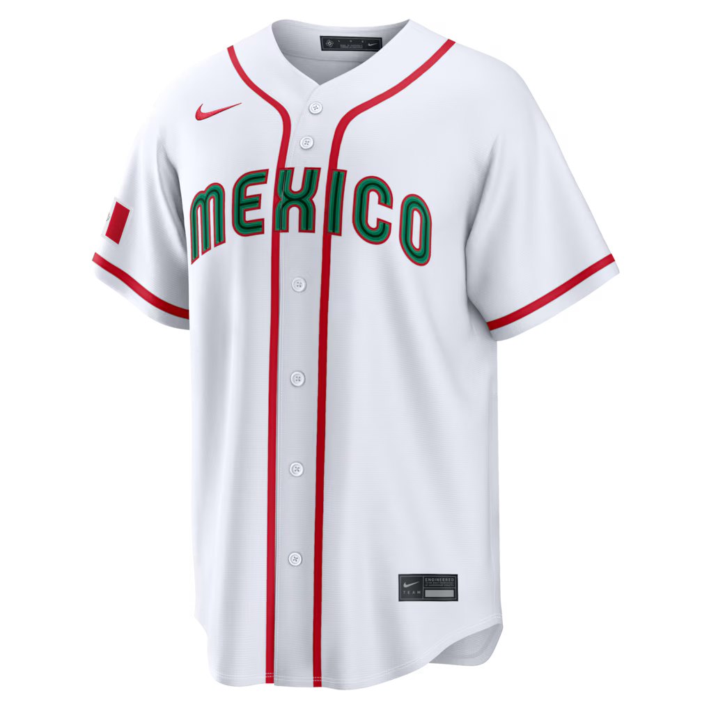 Jersey Beisebol Mexico WBC 2026 White