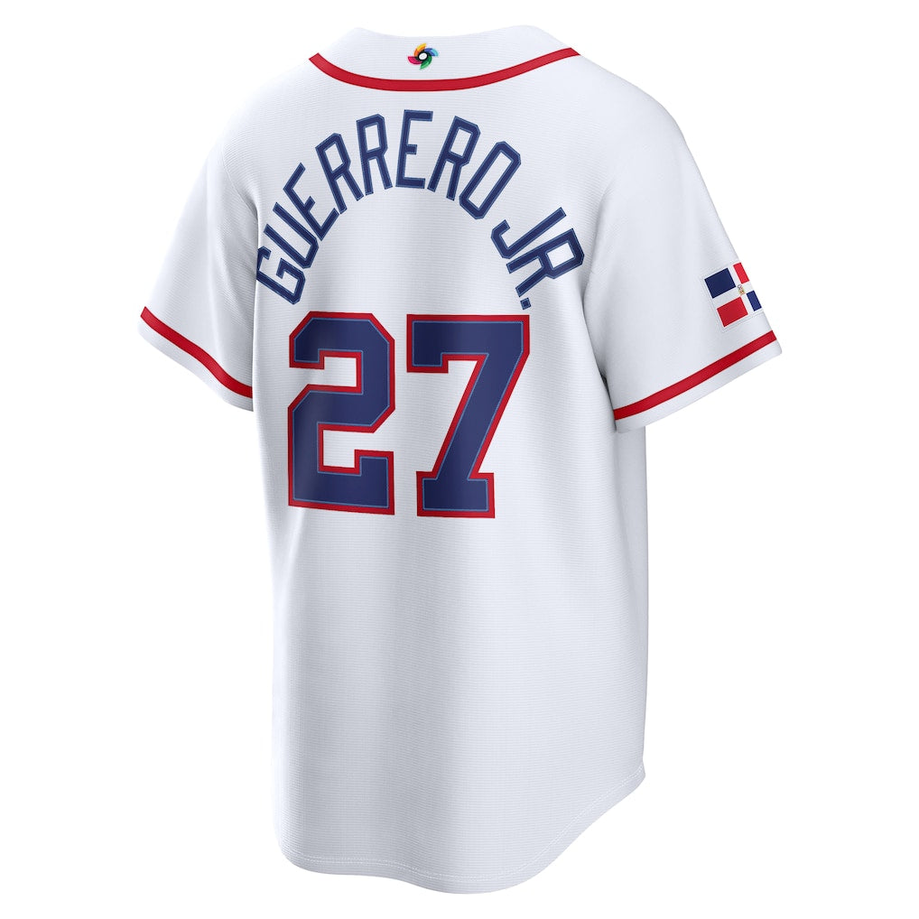 Jersey Beisebol Republic Dominicana WBC 2026 White