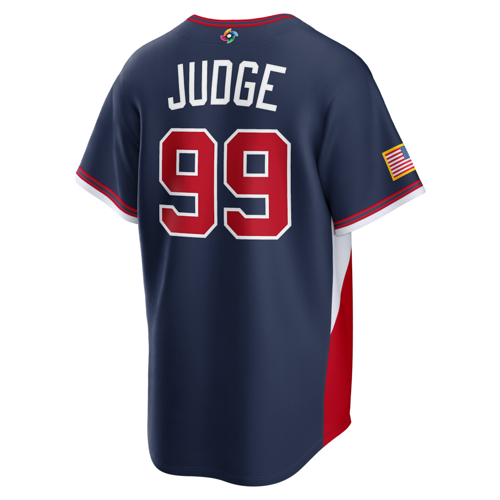 Jersey Beisebol USA WBC 2026 Blue