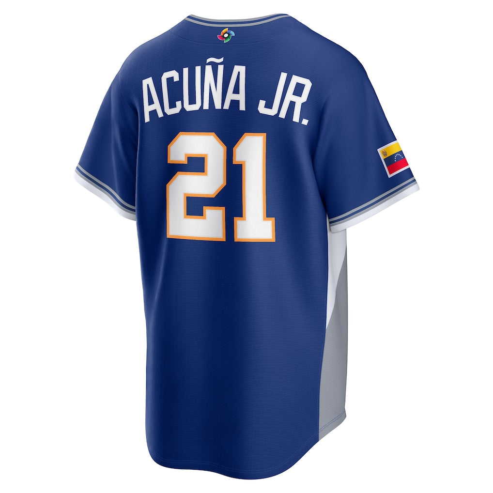 Jersey Beisebol Venezuela WBC 2026 Blue
