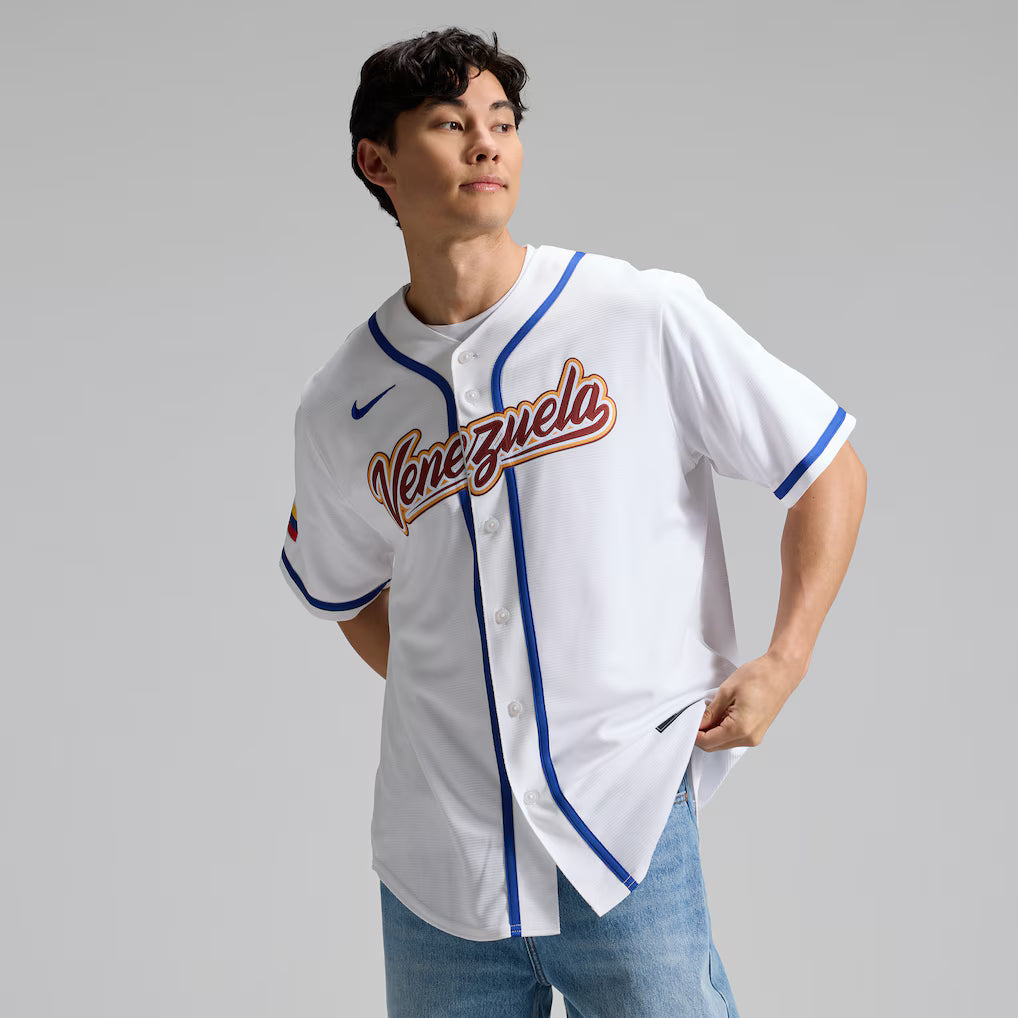 Jersey Beisebol Venezuela WBC 2026 White