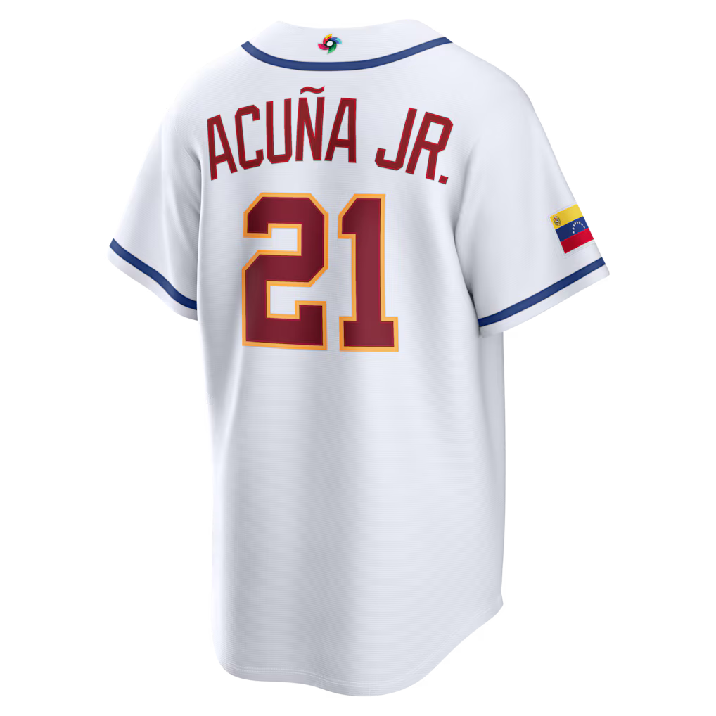 Jersey Beisebol Venezuela WBC 2026 White