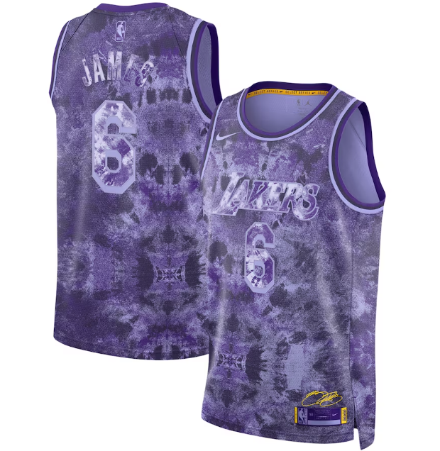 Jersey Los Angeles Lakers Lebron James MVP Select Series