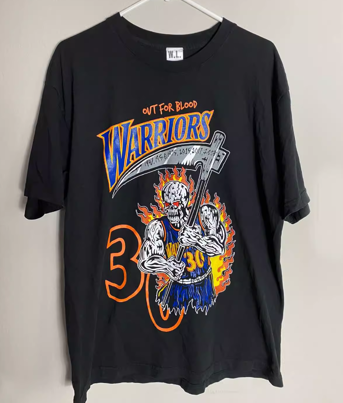 Warren Lotas NBA - T-Shirt Golden State Warriors "Out for Blood"