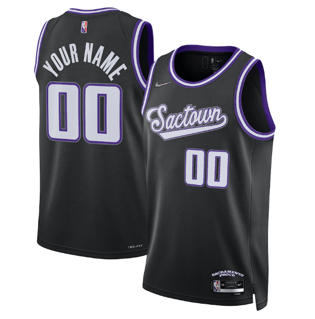 Jersey Sacramento Kings City Edition Diamond 75th