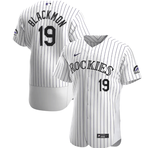 Jersey Colorado Rockies White Authentic