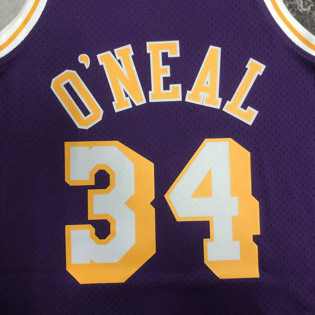 Jersey Swingman Los Angeles Lakers Mitchell & Ness Purple Hardwood Classics 1996/97