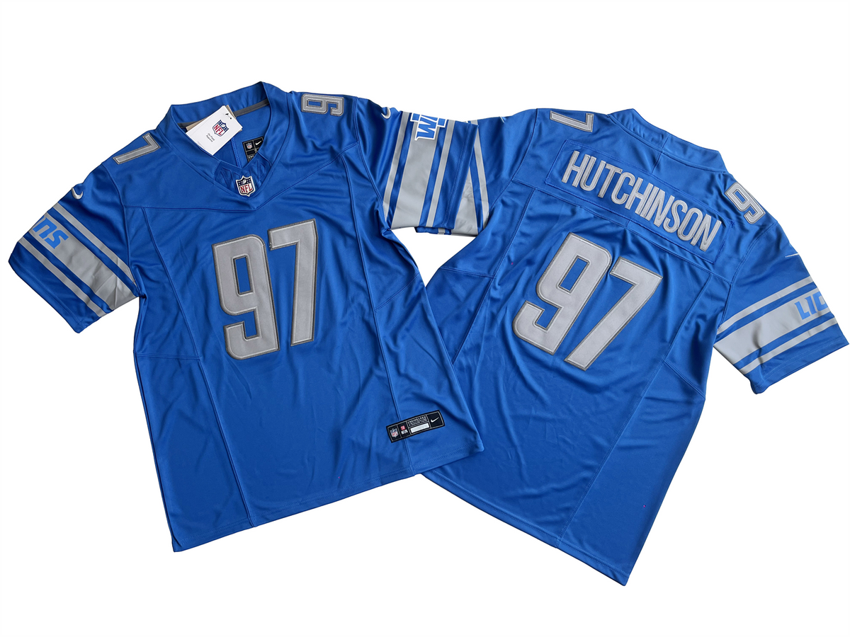 NFL Plus Size Detroit Lions Vapor F.U.S.E. Limited Jersey Blue