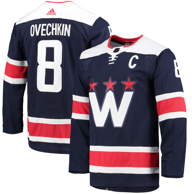 Jersey Washington Capitals Blue