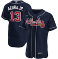 Jersey Atlanta Braves Blue Authentic