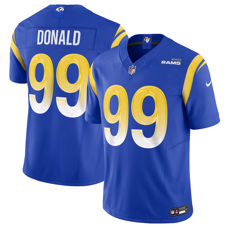 NFL Los Angeles Rams Vapor F.U.S.E. Limited Jersey Blue