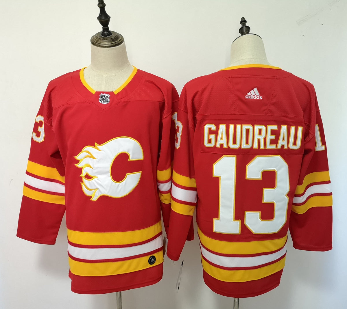 NHL Calgary Flames Jersey Red/Yellow