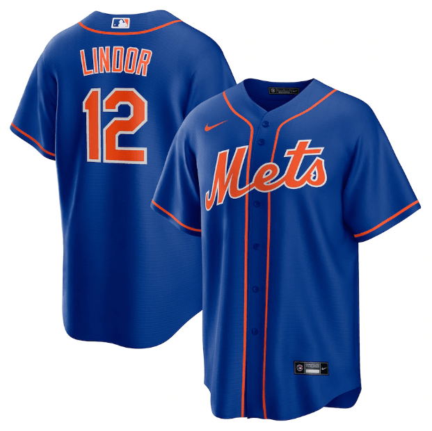 Jersey New York Mets Blue Fan
