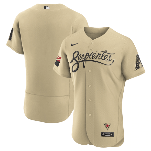 Jersey Arizona Diamondbacks Gold City Authentic