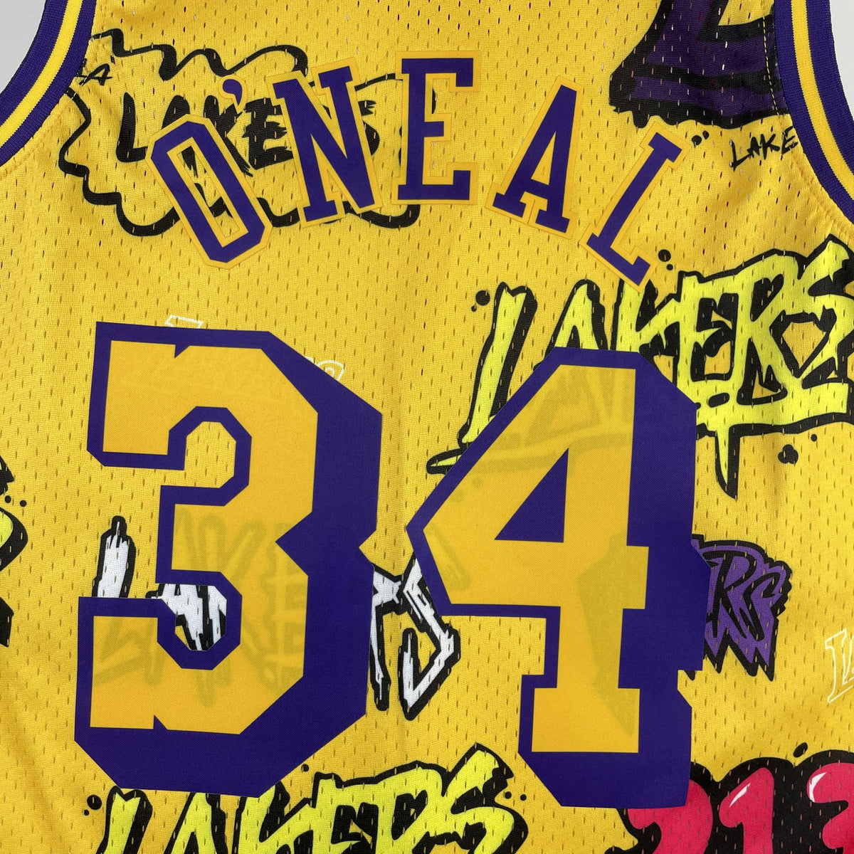 Jersey Swingman Slap Sicker Los Angeles Lakers Mitchell & Ness 1996/97