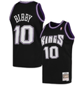 Jersey Swingman Sacramento Kings Mitchell & Ness Hardwood Classics 2001/02 Black