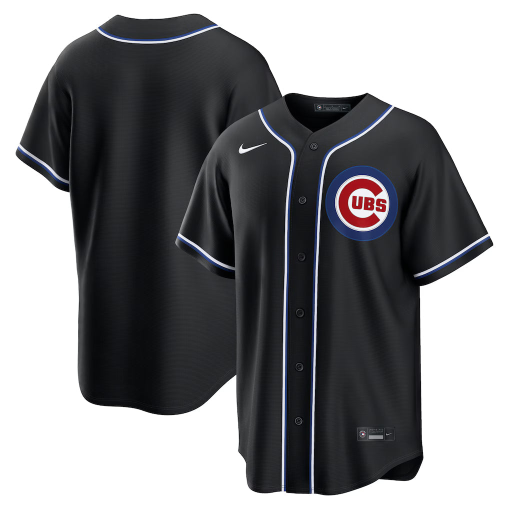 Jersey Chicago Cubs Black Out Fan