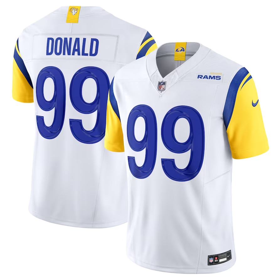 NFL Los Angeles Rams Vapor F.U.S.E. Limited Jersey White