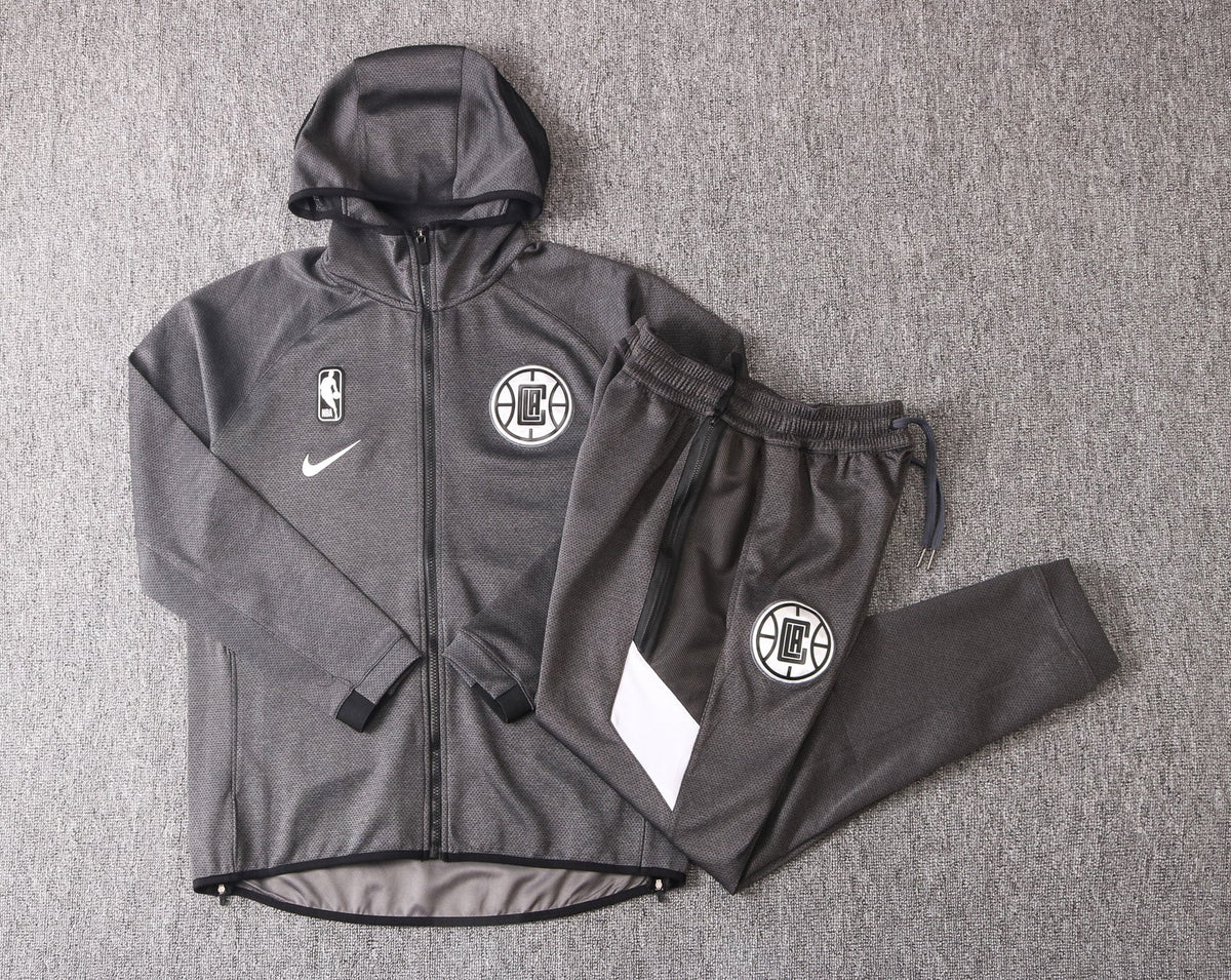 Set Nike NBA Therma Flex Los Angeles Clippers Black Training