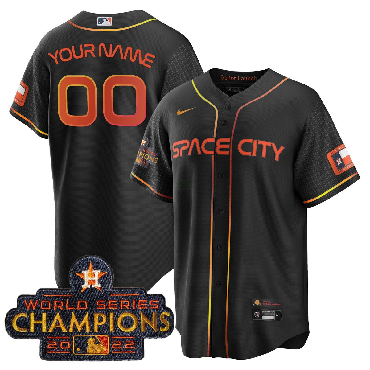 MLB 2023 Space City Champions Jersey