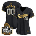 MLB 2024 World Series Gold Trim Vapor Premier Limited Jersey