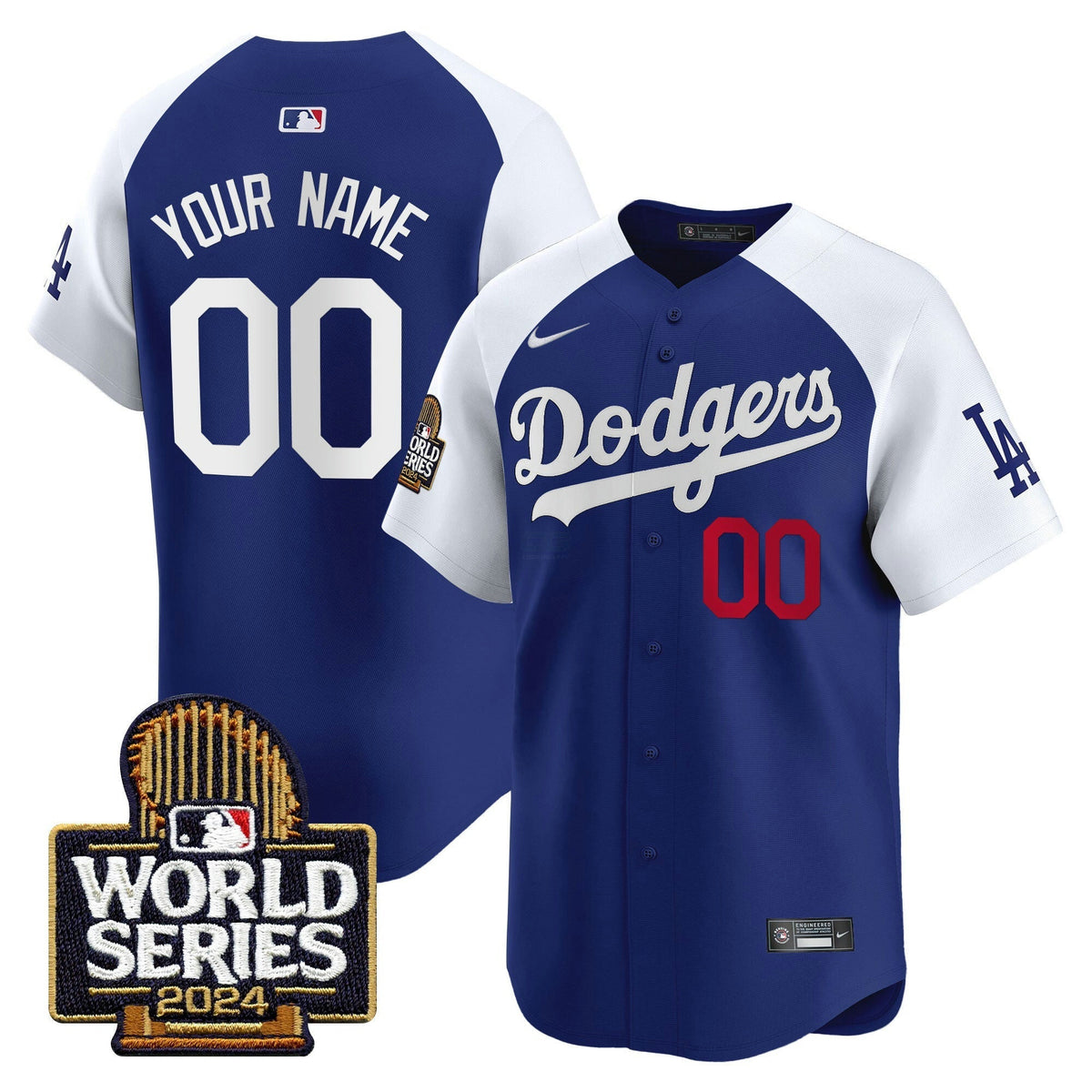 MLB Los Angeles Dodgers 2024 World Series Vapor Premier Limited Jersey