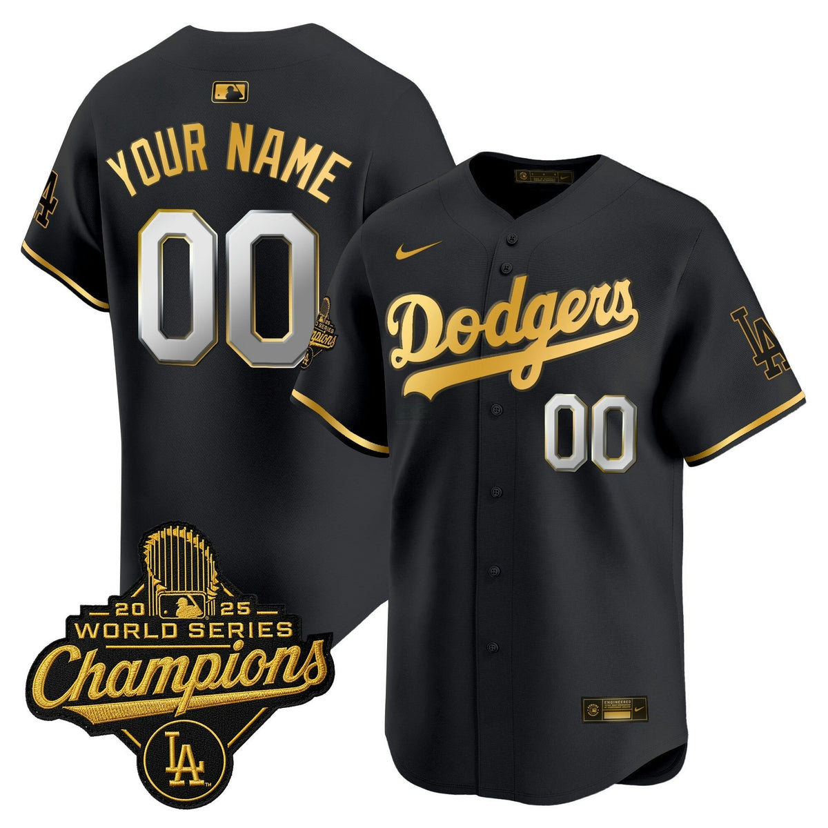 MLB 2025 World Series Champions Vapor Premier Limited Jersey