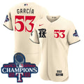 MLB Adolis Garcia Texas City Connect 2023 World Series Champions Jersey - City Connect