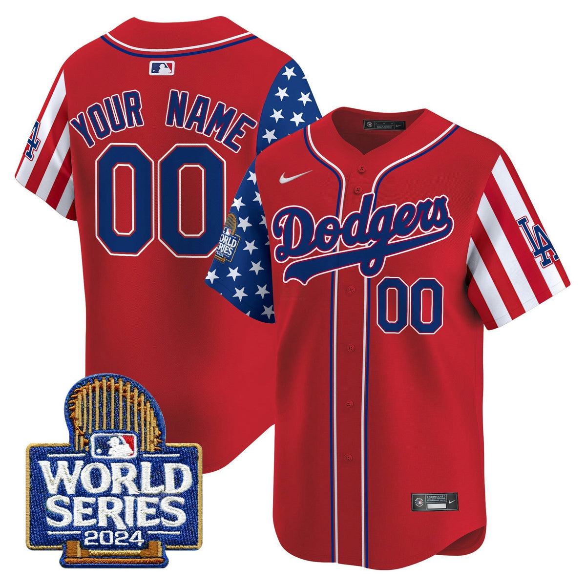 MLB Los Angeles Dodgers American Style 2024 World Series Vapor Premier Limited Jersey