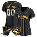 MLB Atlanta 2024 Robinson & Georgia Patch Vapor Premier Limited Jersey