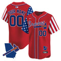 MLB Atlanta 2025 Independence Day Vapor Premier Limited Jersey
