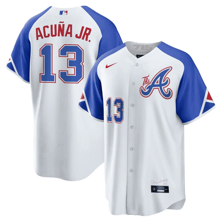 MLB Atlanta Ronald Acuna Jr. 2023 City Connect Jersey