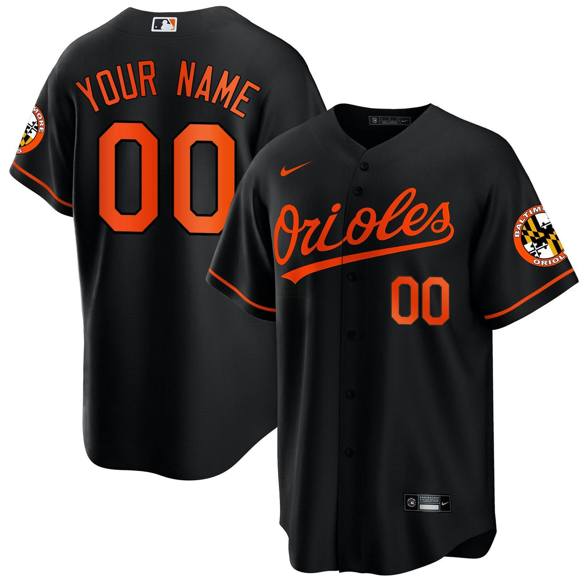 MLB Baltimore 2023 Special Gold Cool Jersey