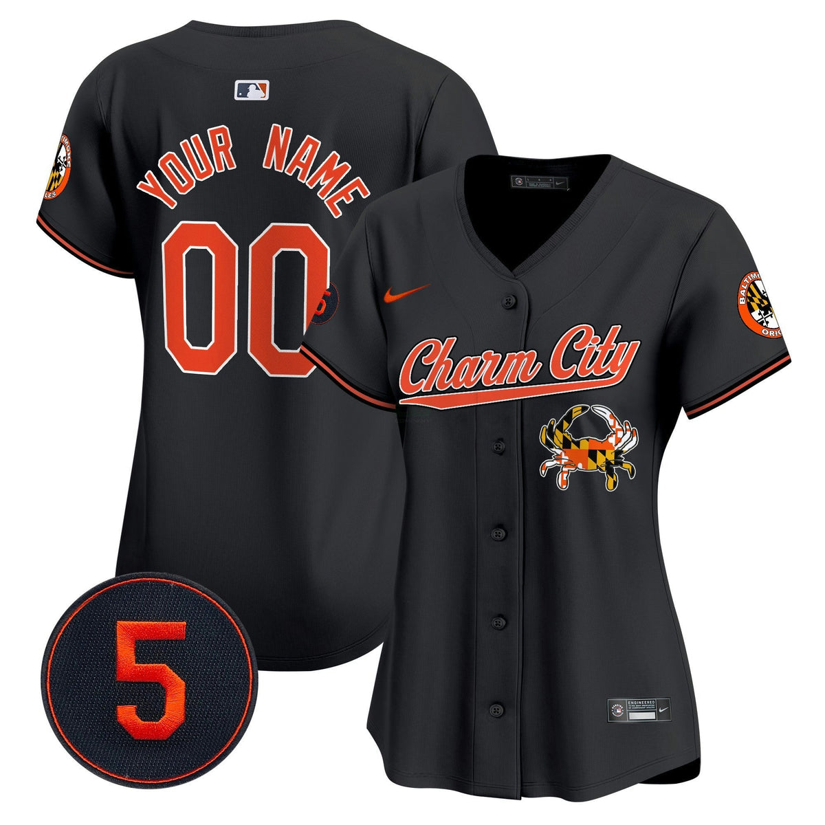 MLB Baltimore Robinson Patch Vapor Premier Limited Jersey V8 – Stitched