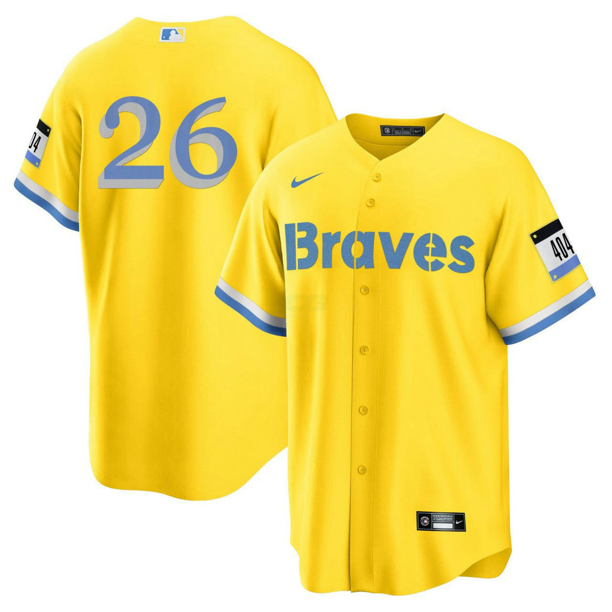 MLB Boston Braves City Connect Jersey - Cool