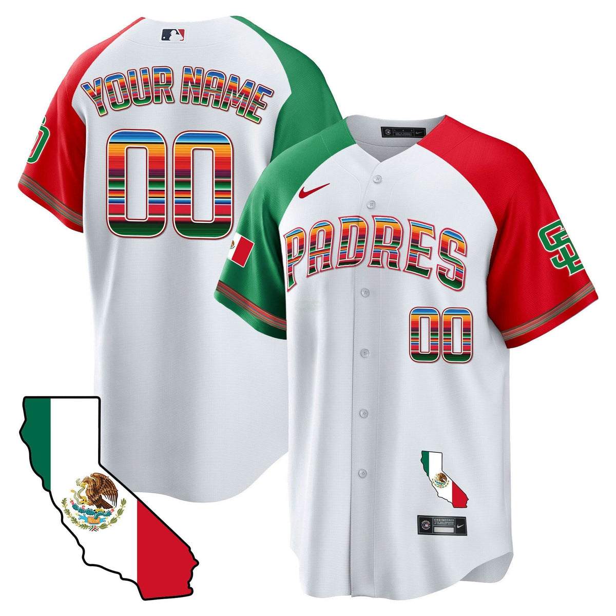 MLB California Map Cool Base Jersey