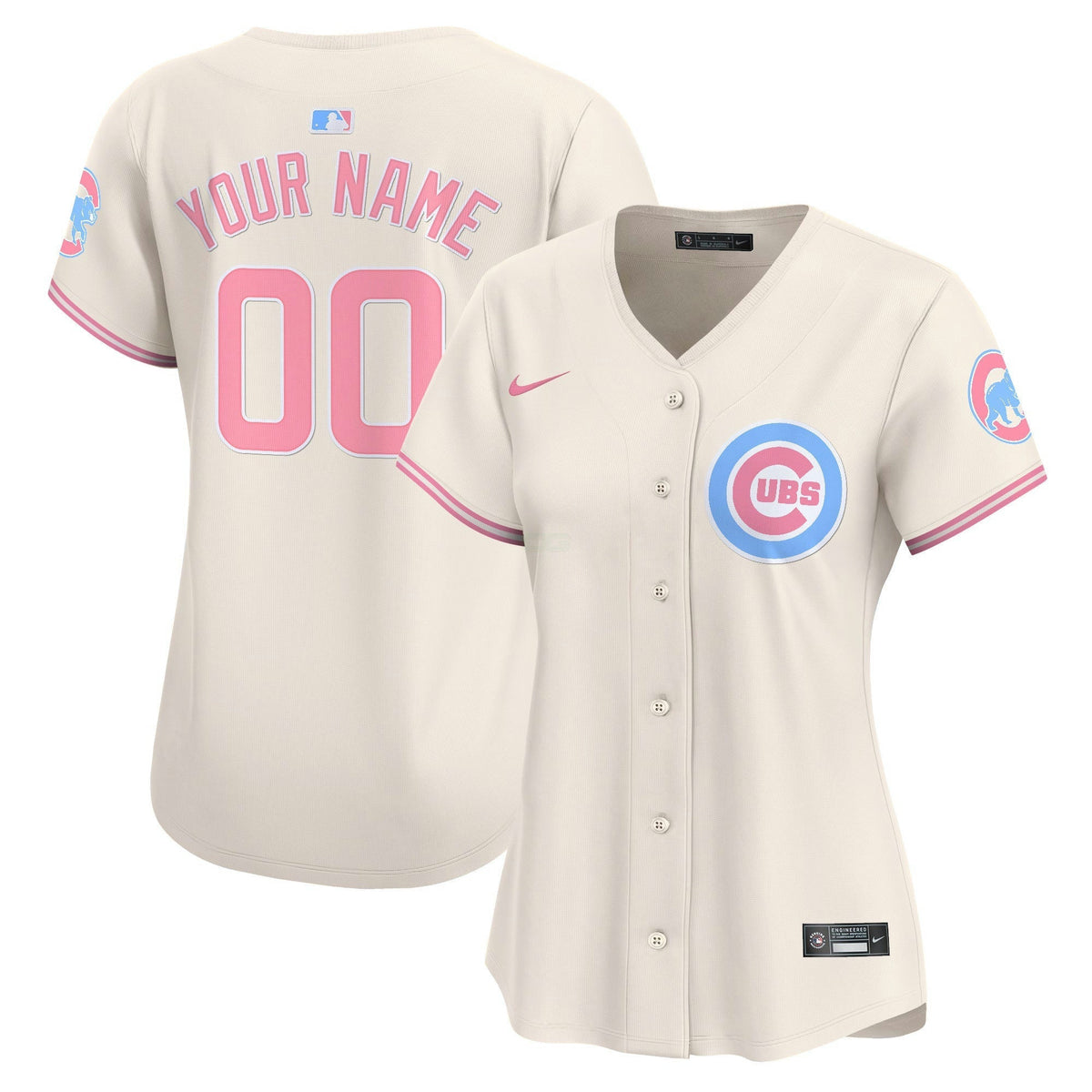MLB Chicago Bubblegum Pink Vapor Premier Limited Jersey