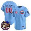 MLB Chicago Clark Patch Vapor Premier Limited Jersey