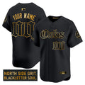 MLB Chicago ‘Gothic North Side Edition’ Gold Vapor Premier Limited Jersey