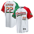 MLB Clayton Kershaw Mexico Cool Base Limited Jersey