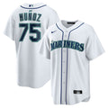 MLB Seattle Mariners Cool Base Jersey White
