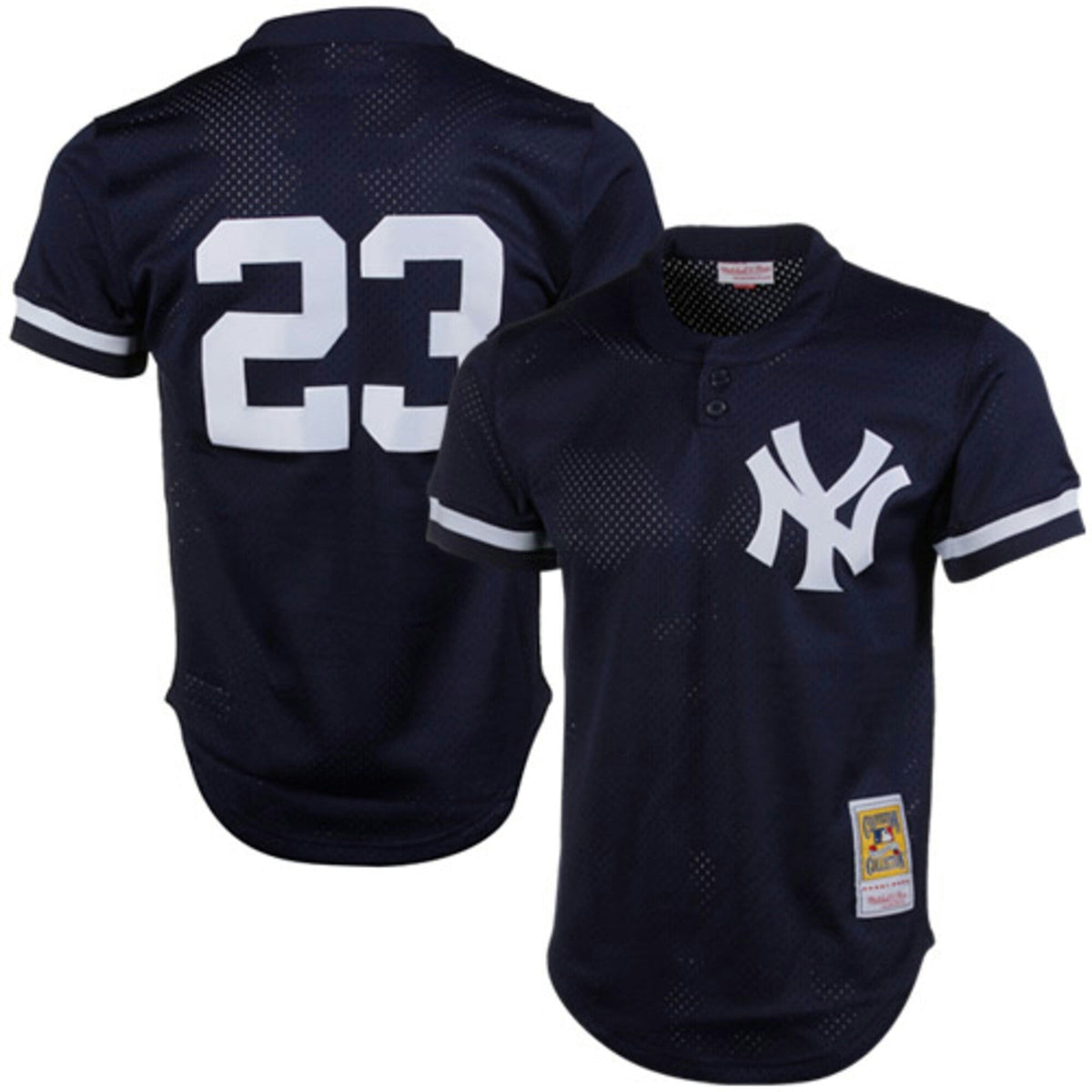 MLB Don Mattingly New York Navy Jersey - Navy Blue