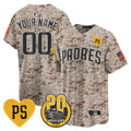 MLB “For Peter” & Petco Park 20th Patch USMC Vapor Premier Limited Jersey
