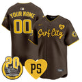 MLB “For Peter” & Petco Park 20th Patch Vapor Premier Limited Jersey V3
