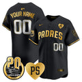 MLB “For Peter” & Petco Park 20th Patch Vapor Premier Limited Jersey